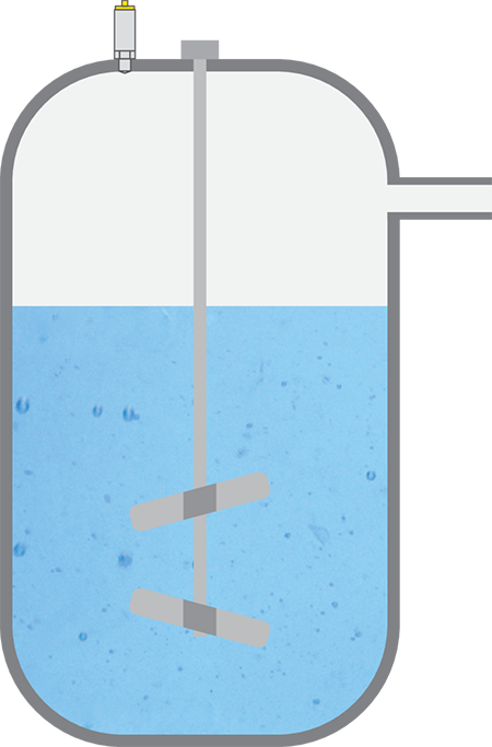 Tank for pH value regulation