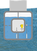 Level measurement and point level detection in the ballast tanks