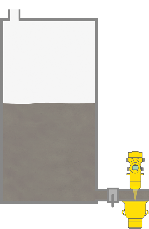 Dichtemessung in den Mud-Pits