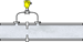 Flow measurement in the steam pipeline