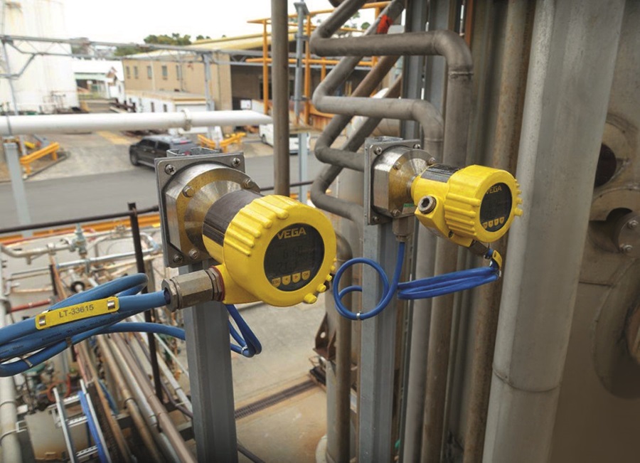 Elektronische Differenzdruckmessung mit zwei Druckmessumformern