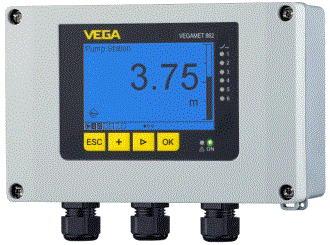 VEGAMET 862 - Прочное устройство управления и индикации для датчиков уровня