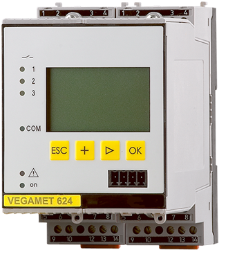 VEGAMET 624 - Устройство управления и индикации для датчиков уровня