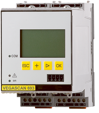 VEGASCAN 693 - Управляющее устройство для до 15 датчиков HART